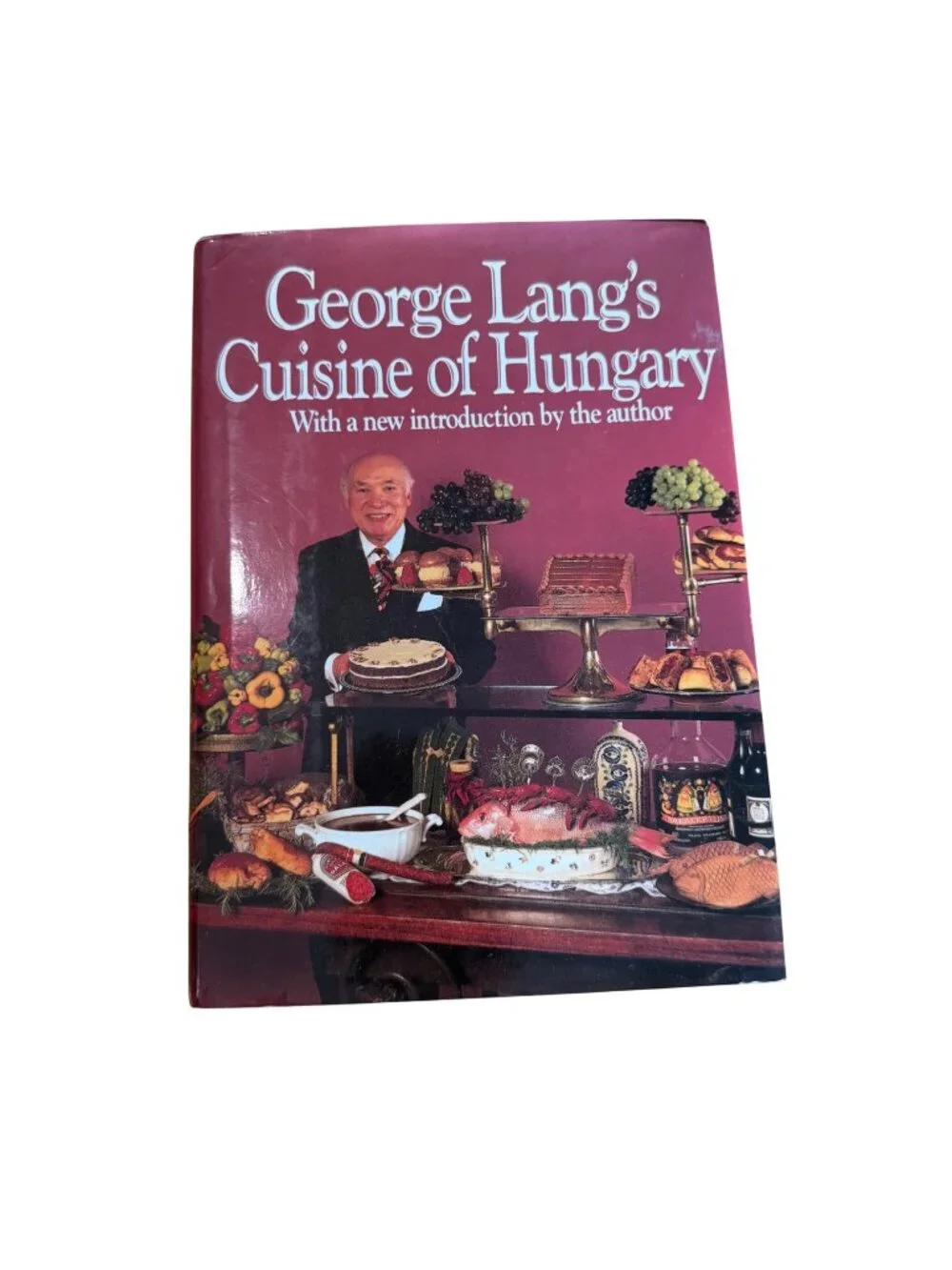 George Langs Cuisine Of Hungary Cookbook Authentic Hungarian Recipes HC